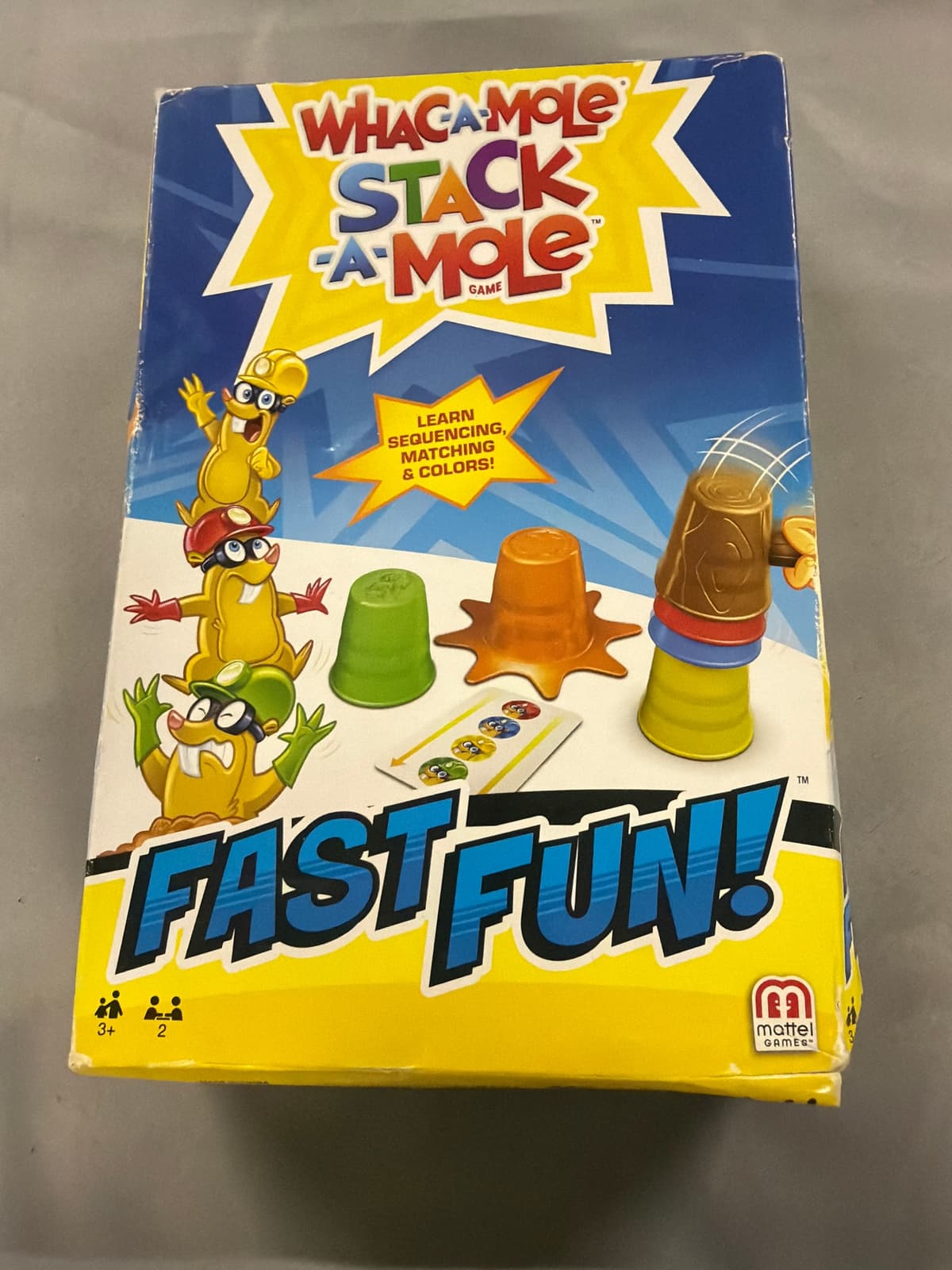 Whac-A-Mole Stack-A-Mole Fast Fun