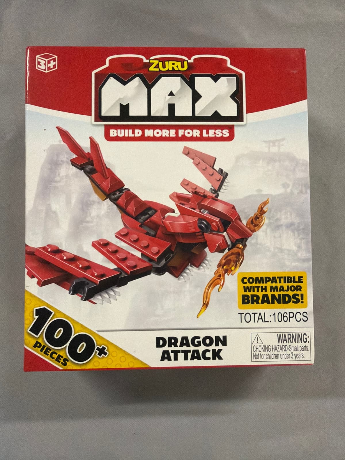Zuru Max Build More for Less, Dragon, 106 Pcs