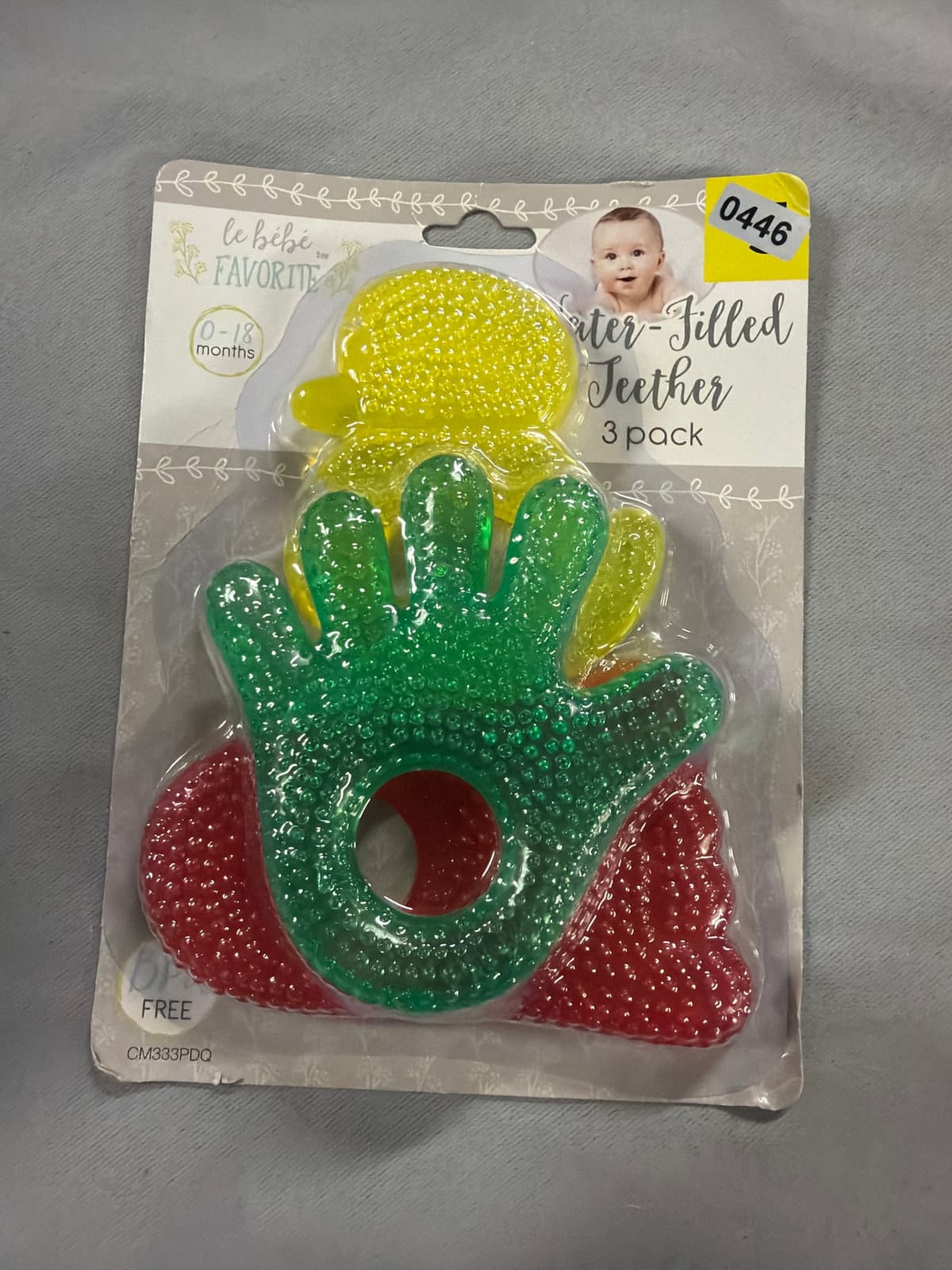 Set Of 3 Water Filled Teethers
