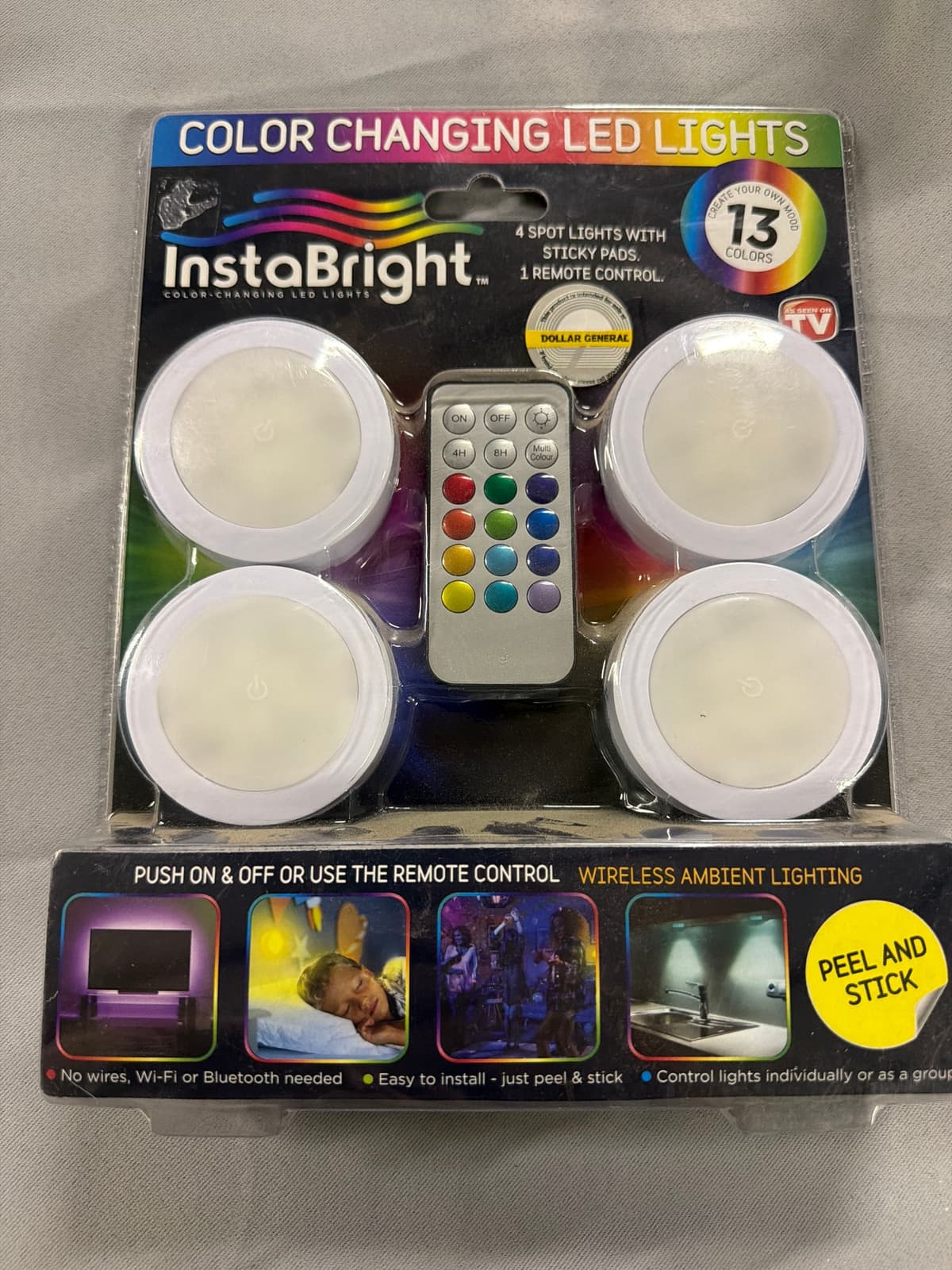 InstaBright 4pc with Remote