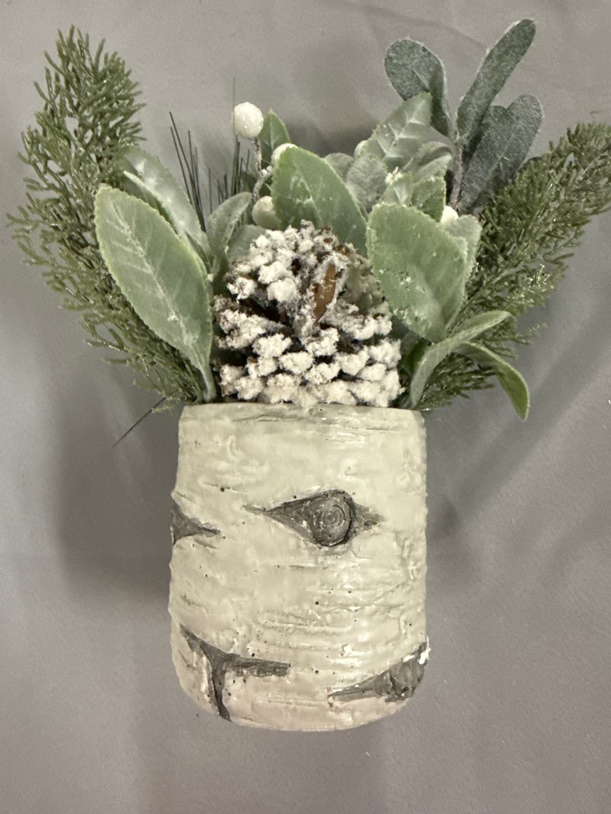 Artificial Pine & Pinecone Centerpiece