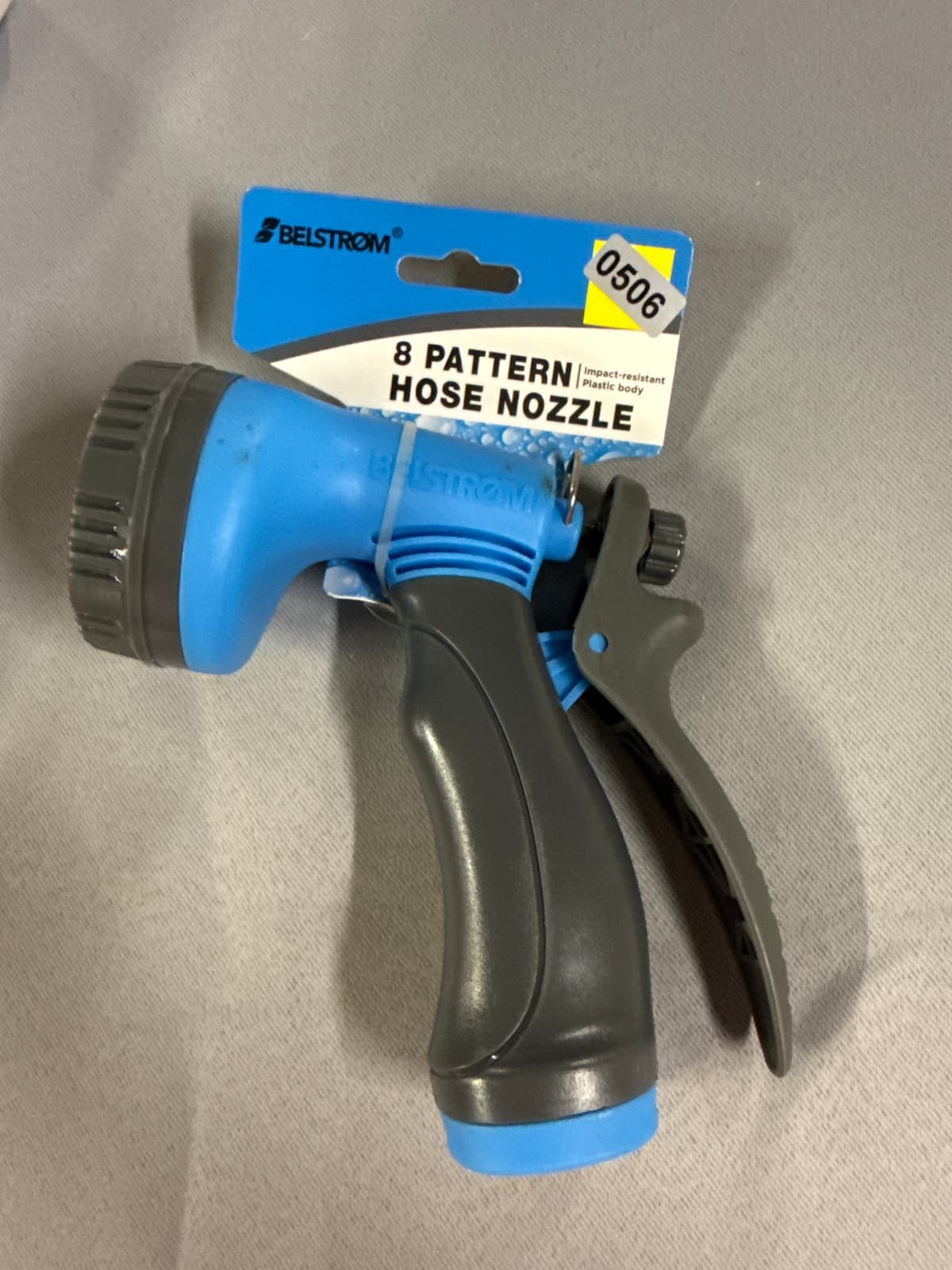 BELSTROM 8-Pattern Hose Nozzle Impact-Resistant