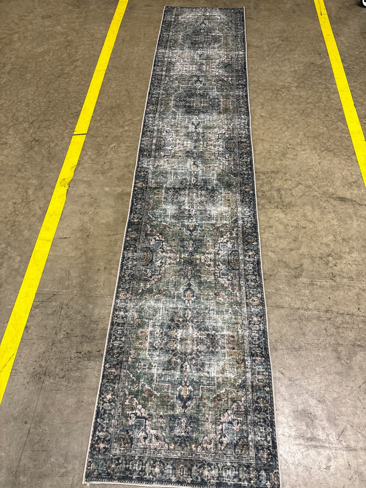 Vintage Style Runner Rug 10x2