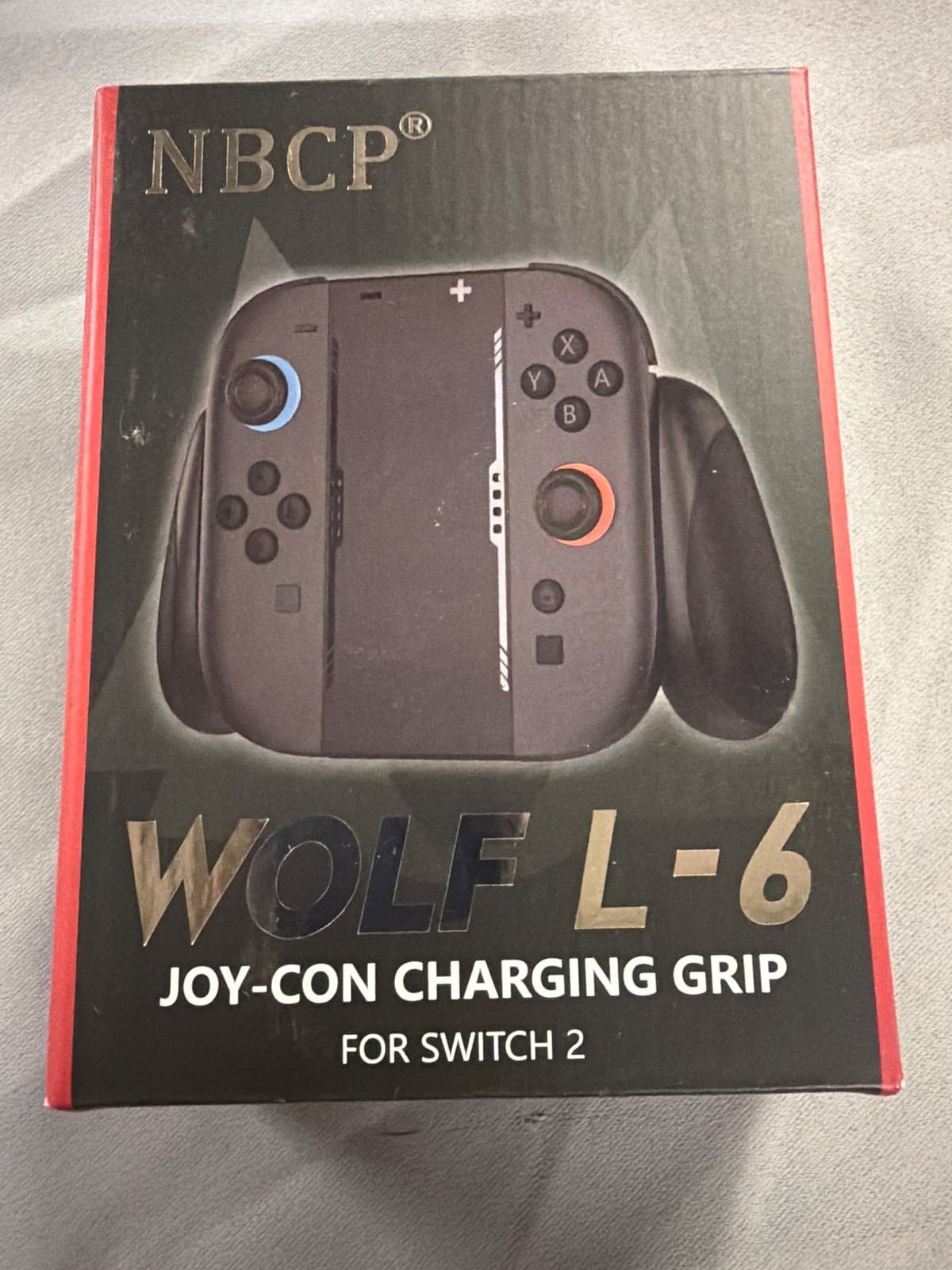 NBCP WOLF L-6 Joy-Con Charging Grip for Nintendo