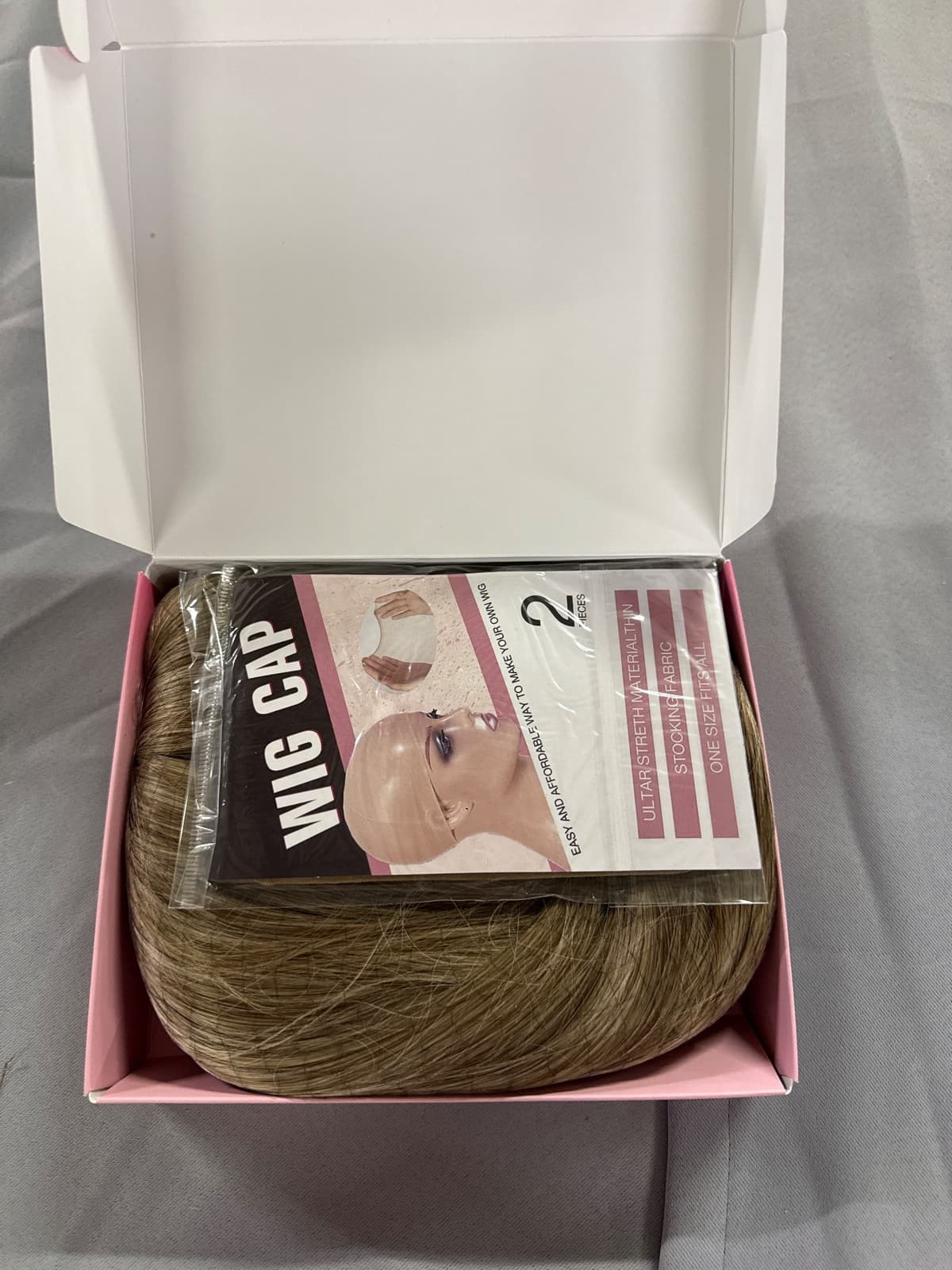 Women's Straight Bob Wig Ash Brown & Ash Blond
