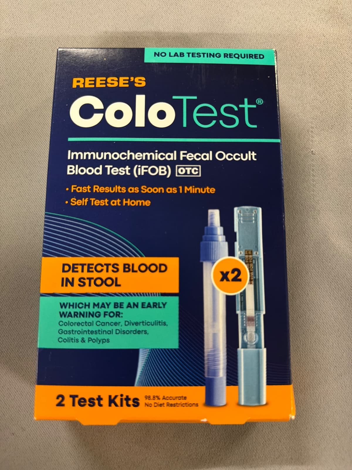 Reese's Colotest Fit Immunochemical Fecal Occult