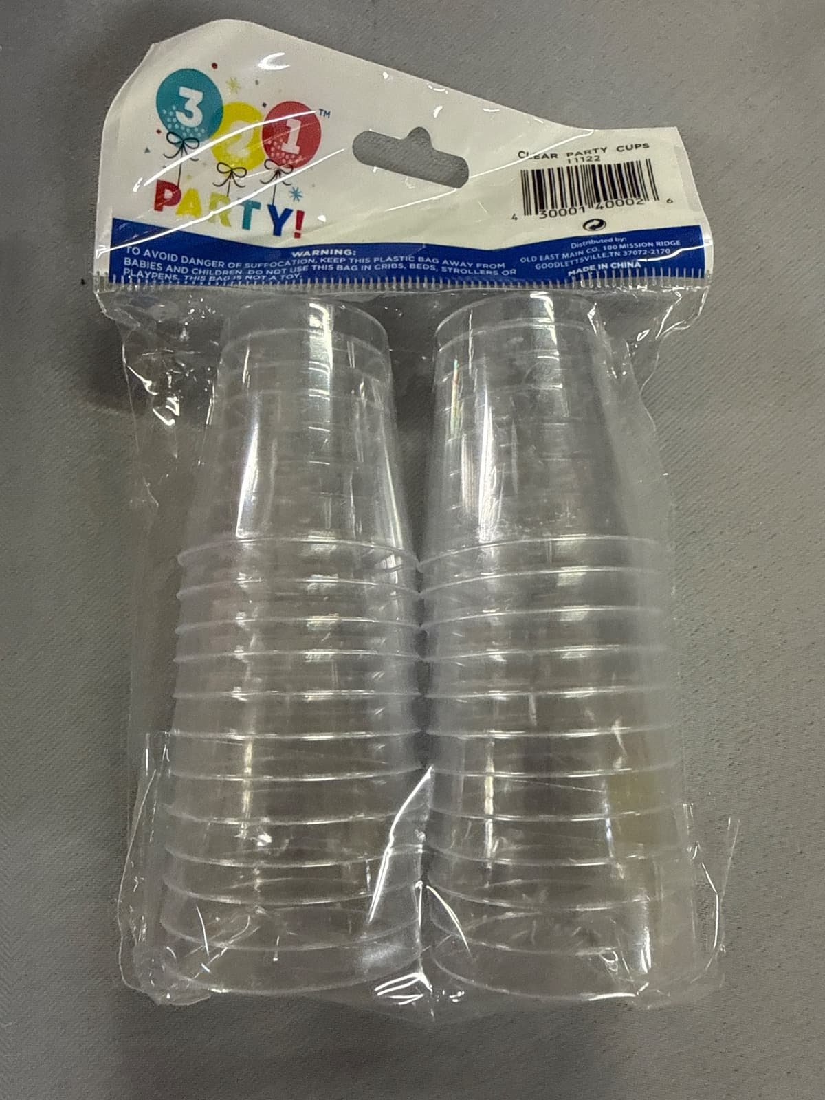 24ct Clear Plastic Shot Cups