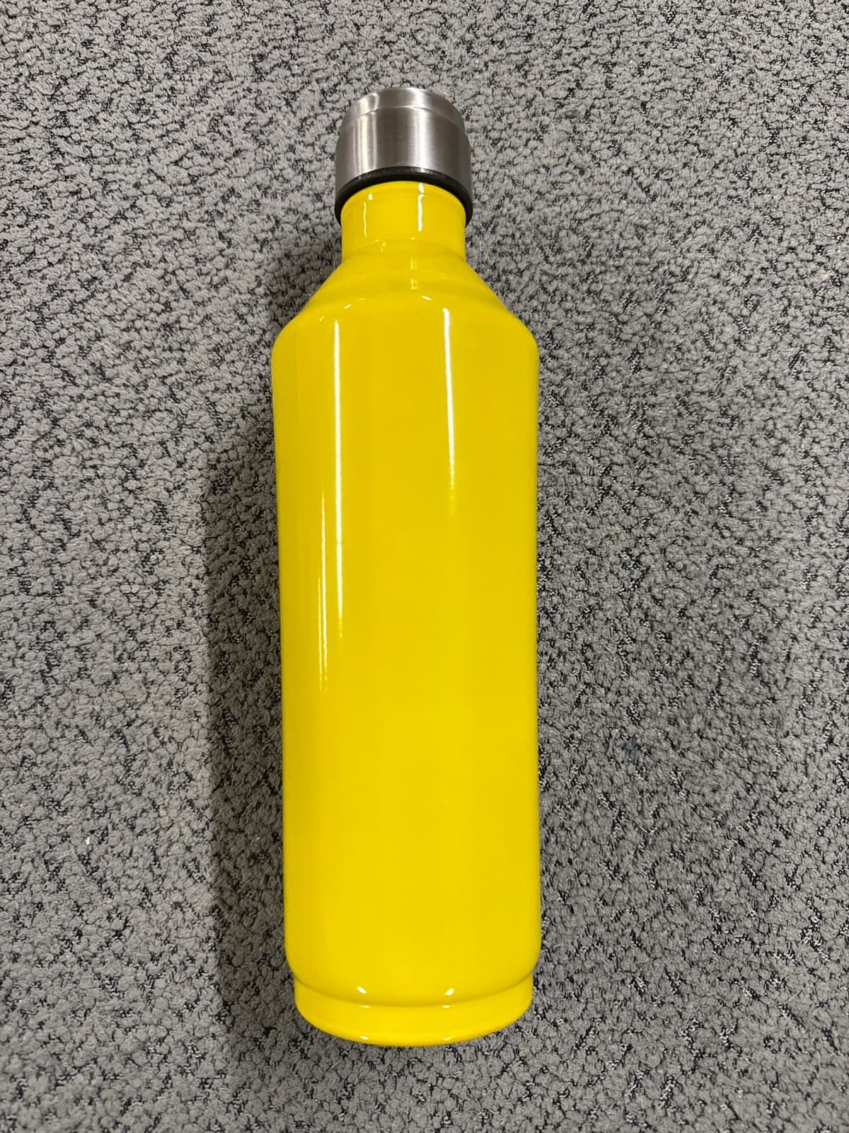 18.3 Yellow Stainless Steel Water Bottle, Reusable