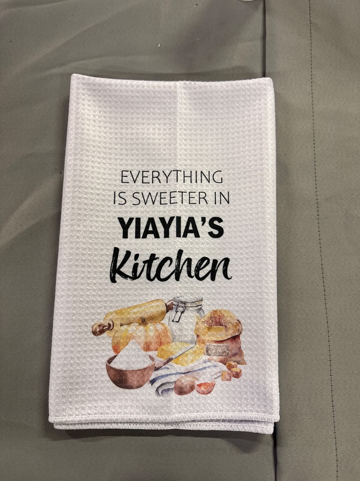 Yiayia's Kitchen Tea Towel
