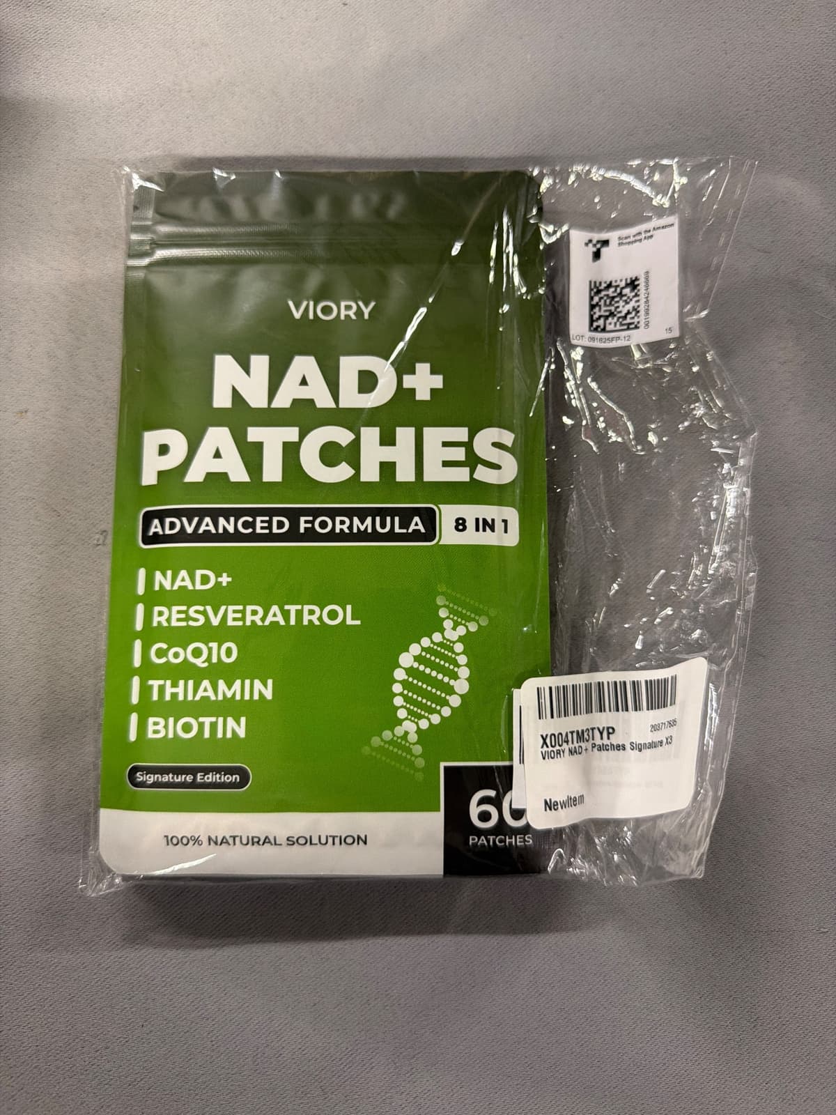 VIORY NAD+ Patches Signature X3 (180 CT)