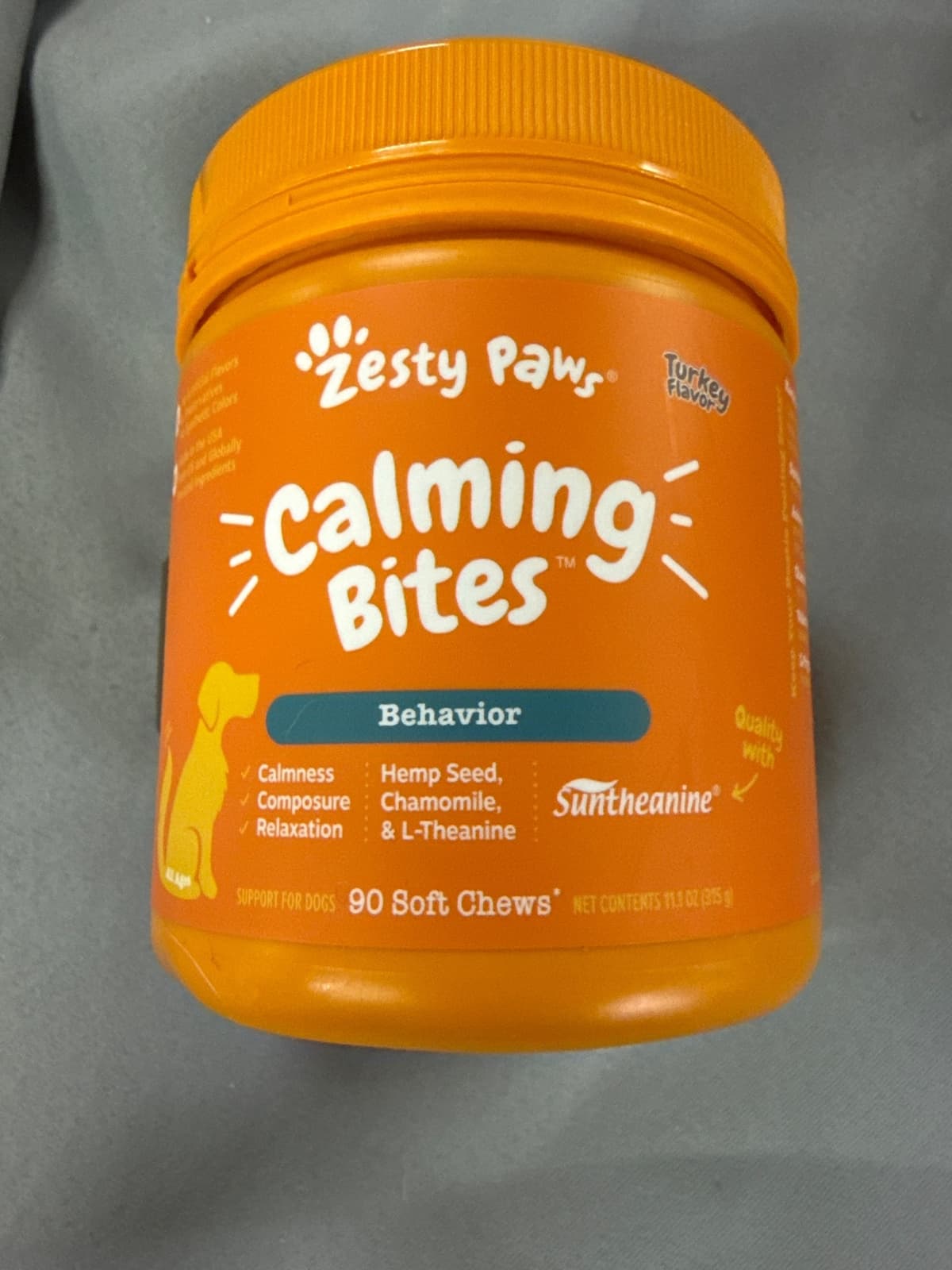 Zesty Paws Calming Chews for Dogs - Dog, 90ct