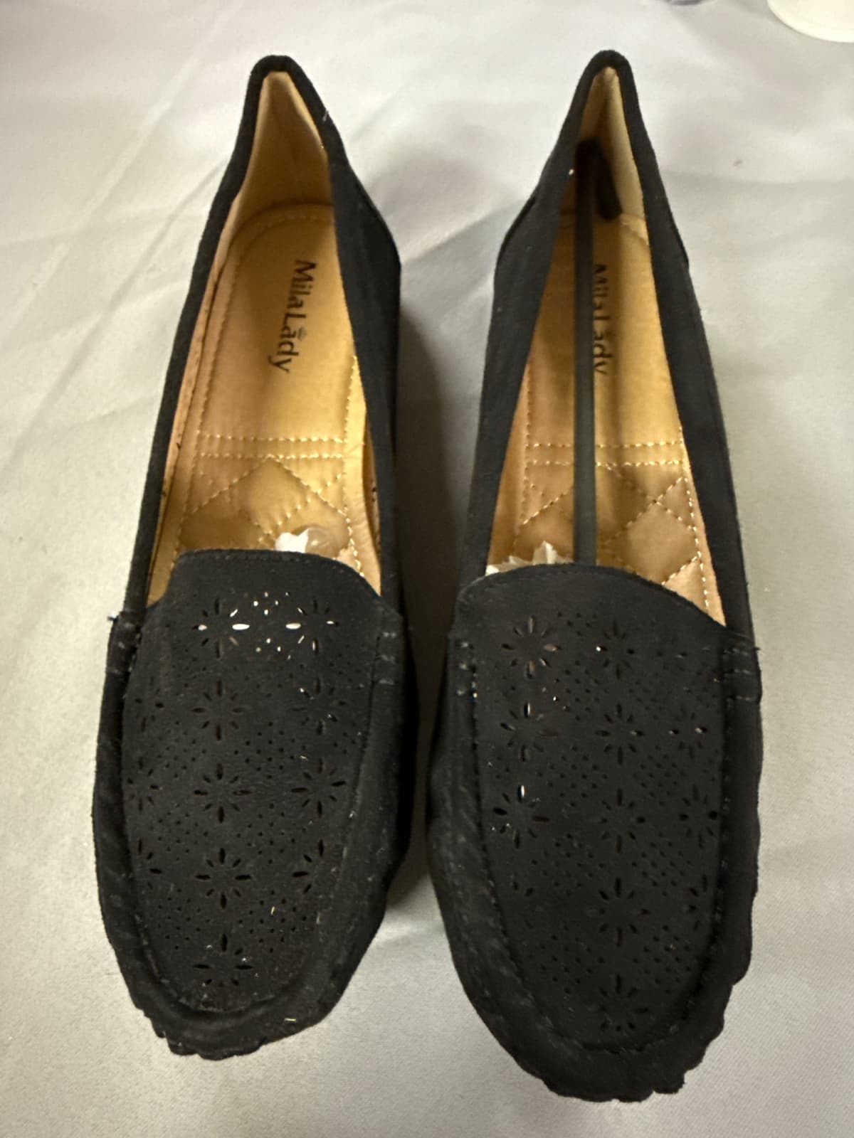 Mila Lady Perforated Slip-On Loafer for Women (10)