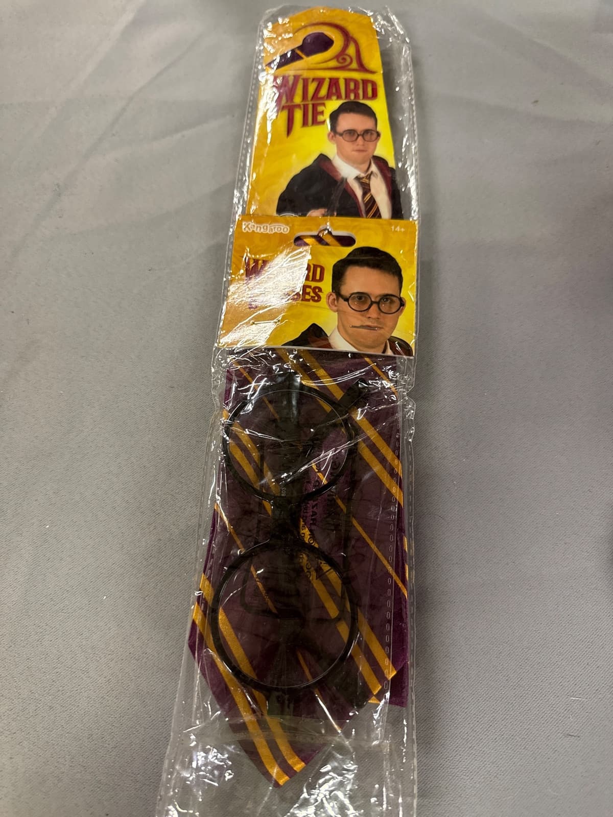 Skeleteen Wizard Glasses and Tie