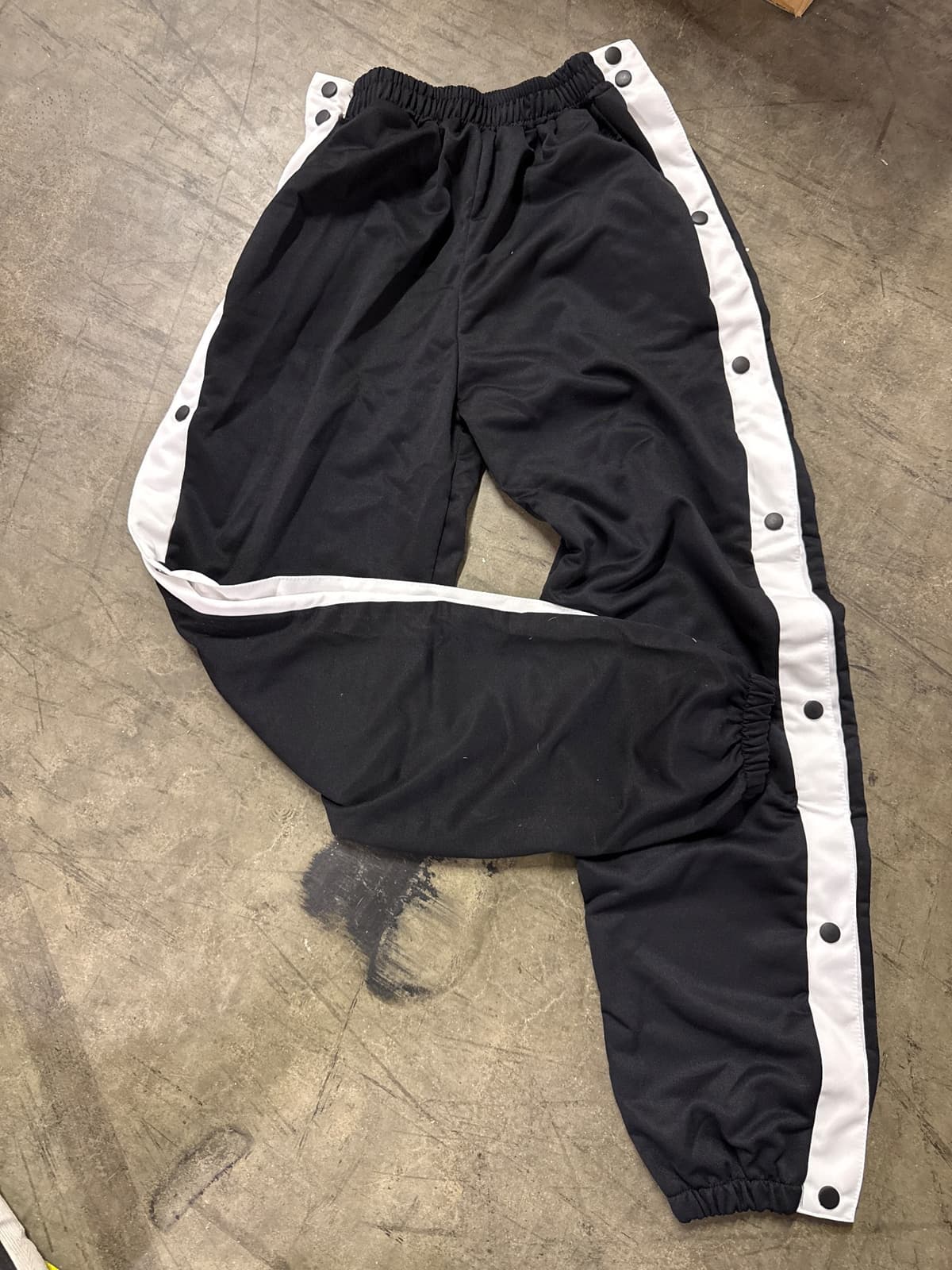 90s Snap Button Track Pants (L)