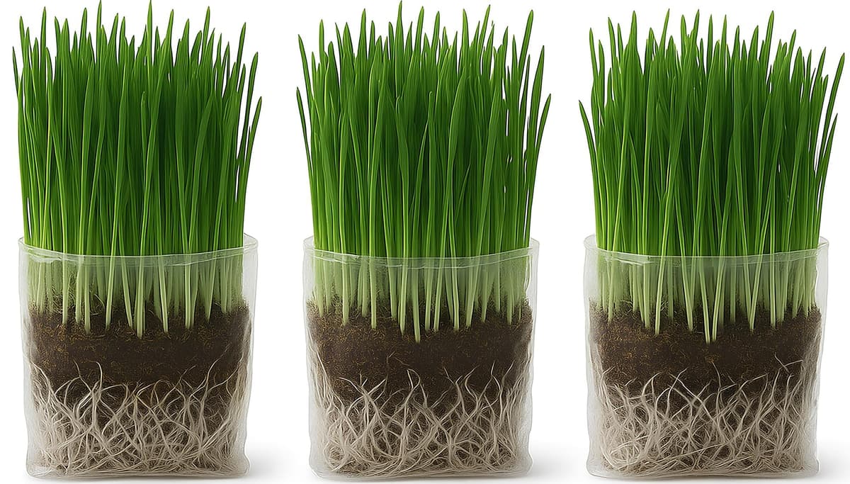 The Cat Ladies Cat Grass Grow Bag Kit, 3 Pack