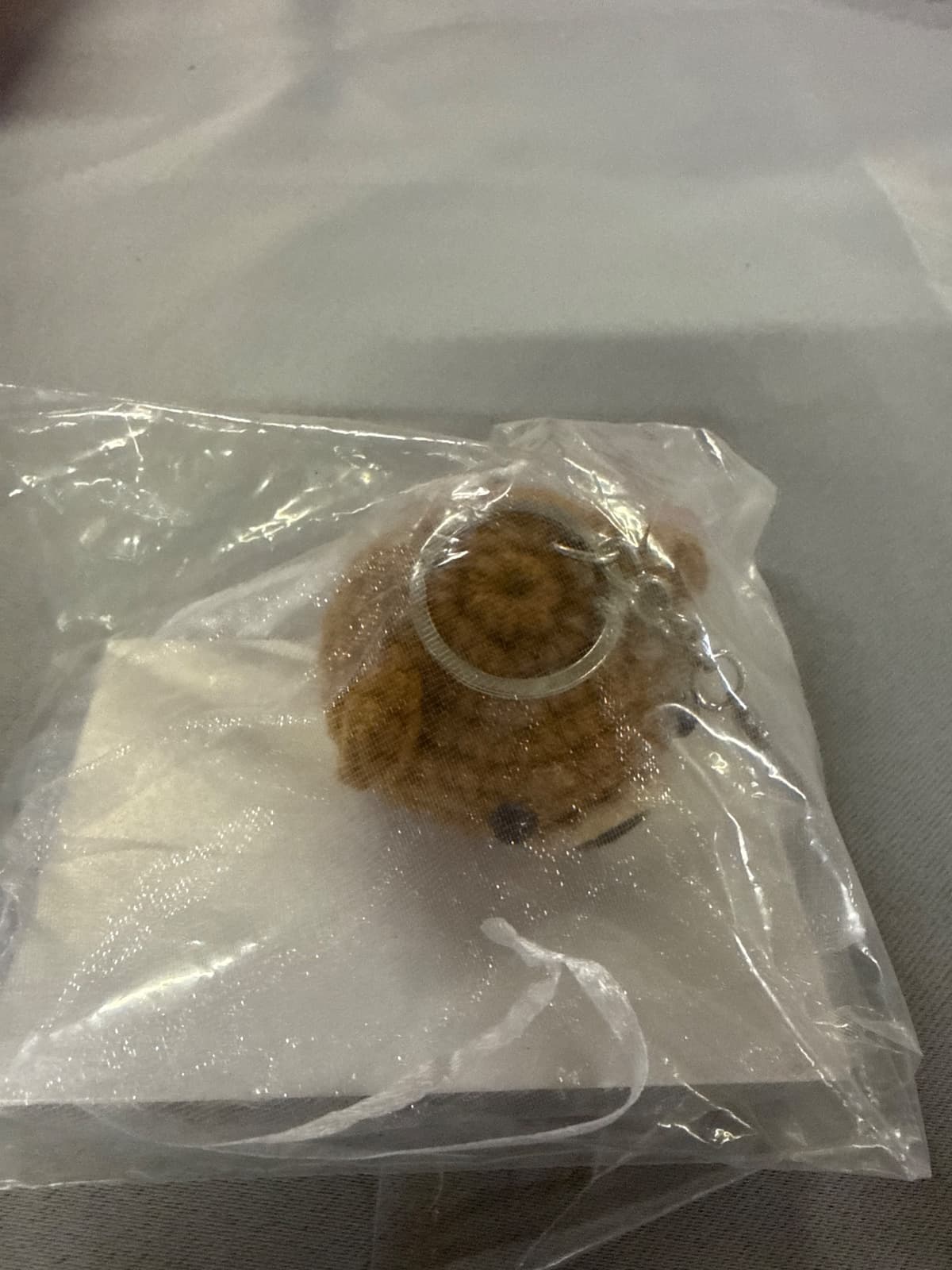 Crochet Bear Hug Charm, A Portable Hug Gift Set