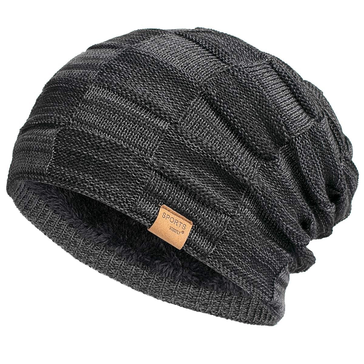 Vgogfly Slouchy Beanie for Men Winter Hat