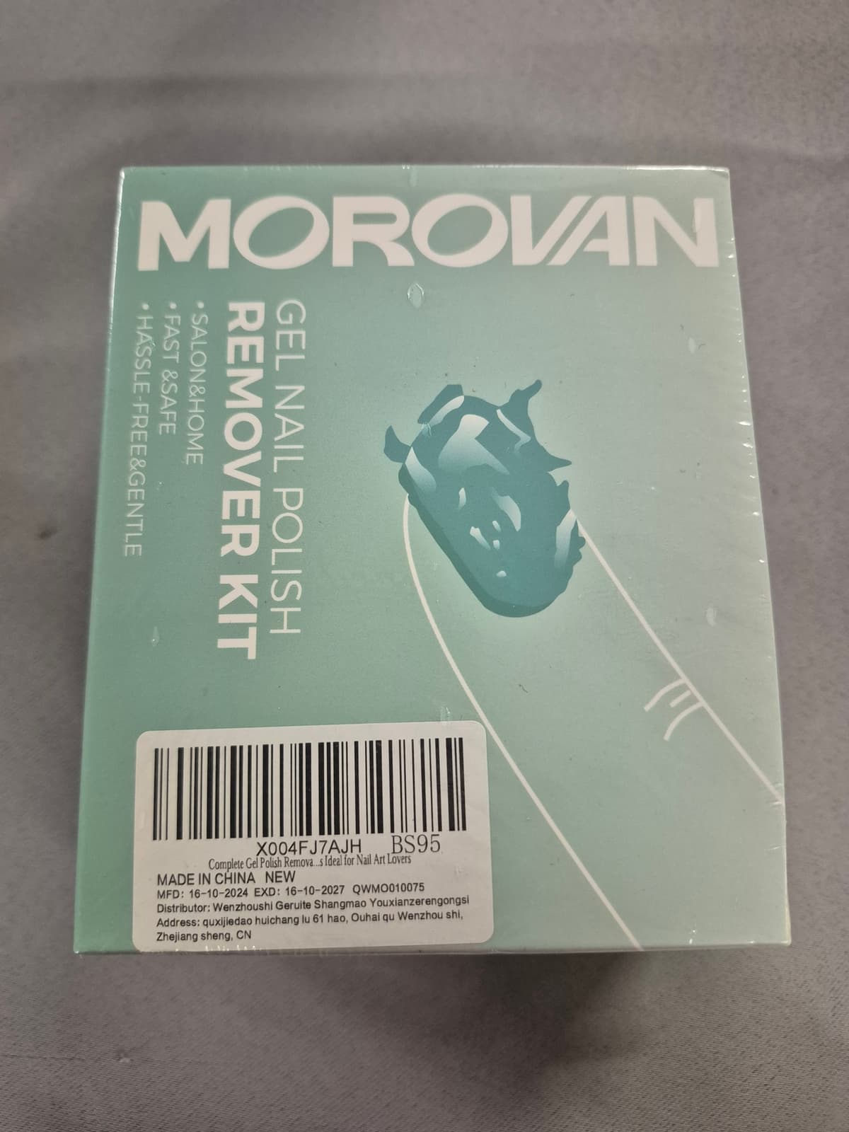 Morovan Gel Nail Polish Remover Kit