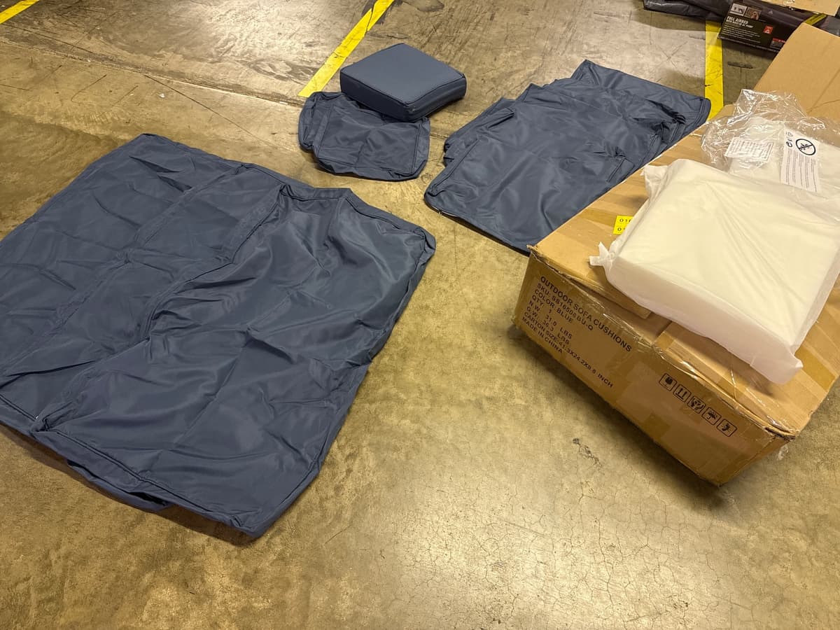 Outdoor Replacement Cushions for Patio Navy