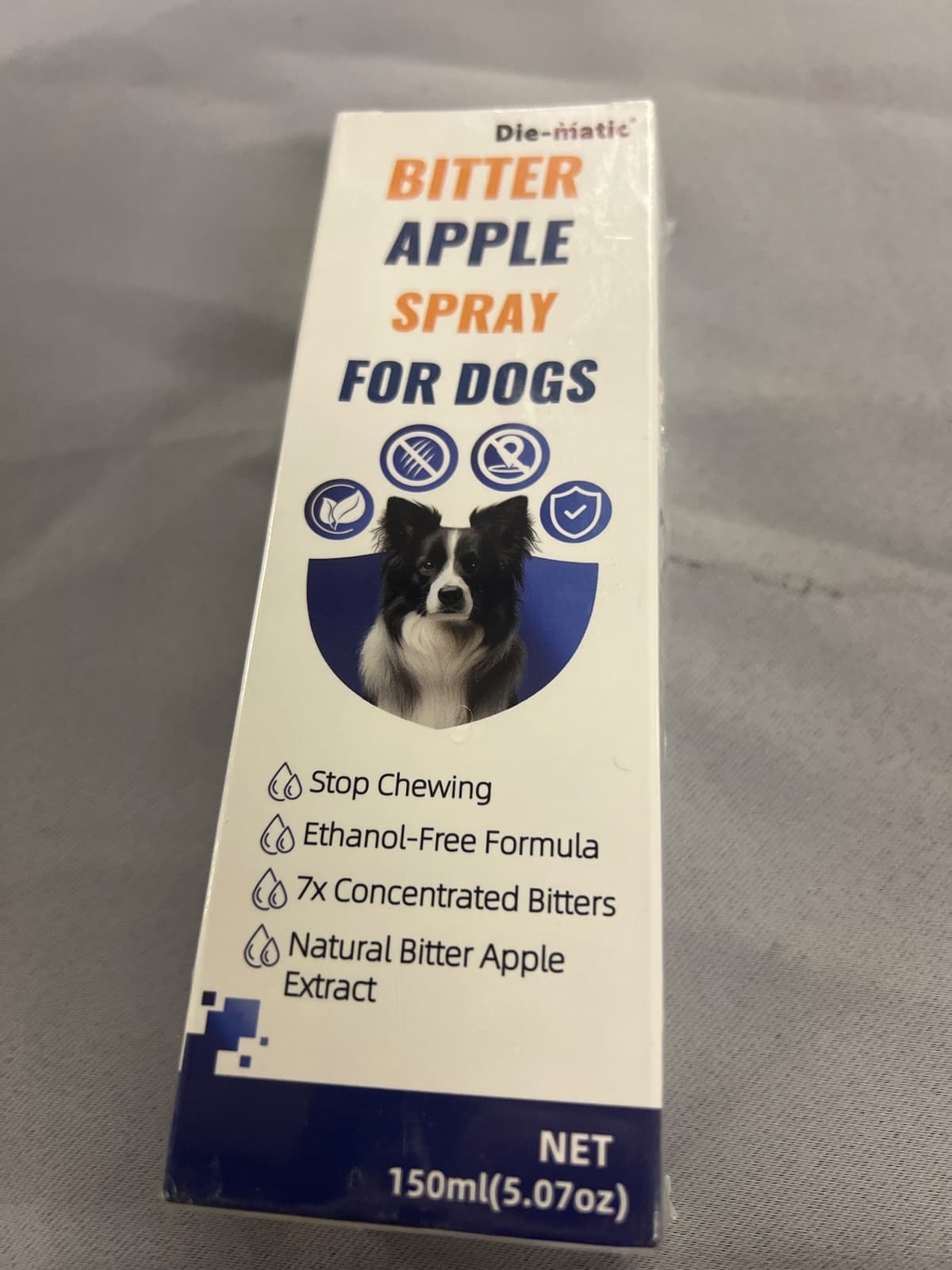 Die-matic Bitter Apple Spray For Dogs, 150ml