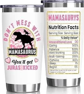 20 Oz Tumbler Gift for Mom from Daughter or Son