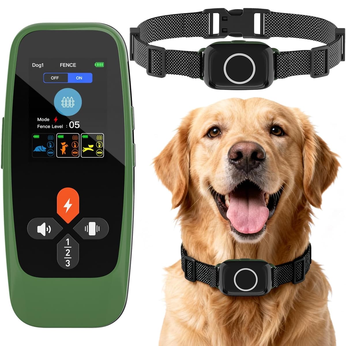 KITPLUS Wireless Dog Fence System, Medium