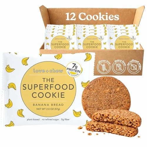 Love + Chew Soft Baked Vegan Gluten Free, 12 Pack