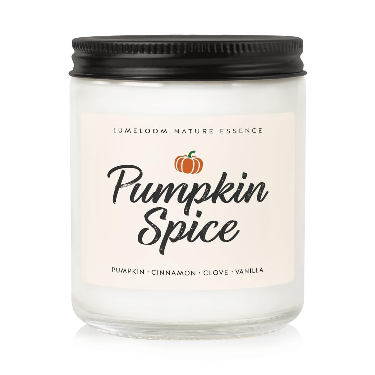 LUMELOOM Pumpkin Candle, Hello Fall Gifts- 9oz