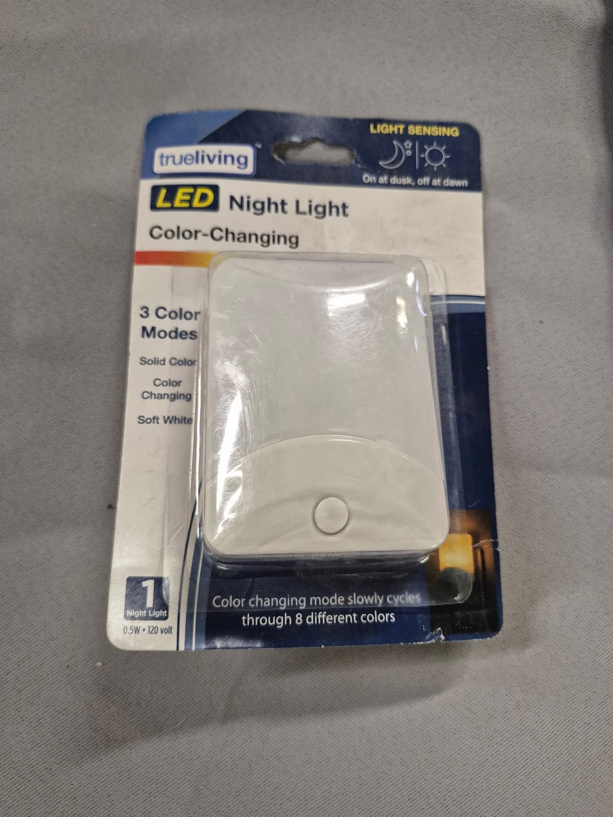 True Living LED Night Light Color Changing