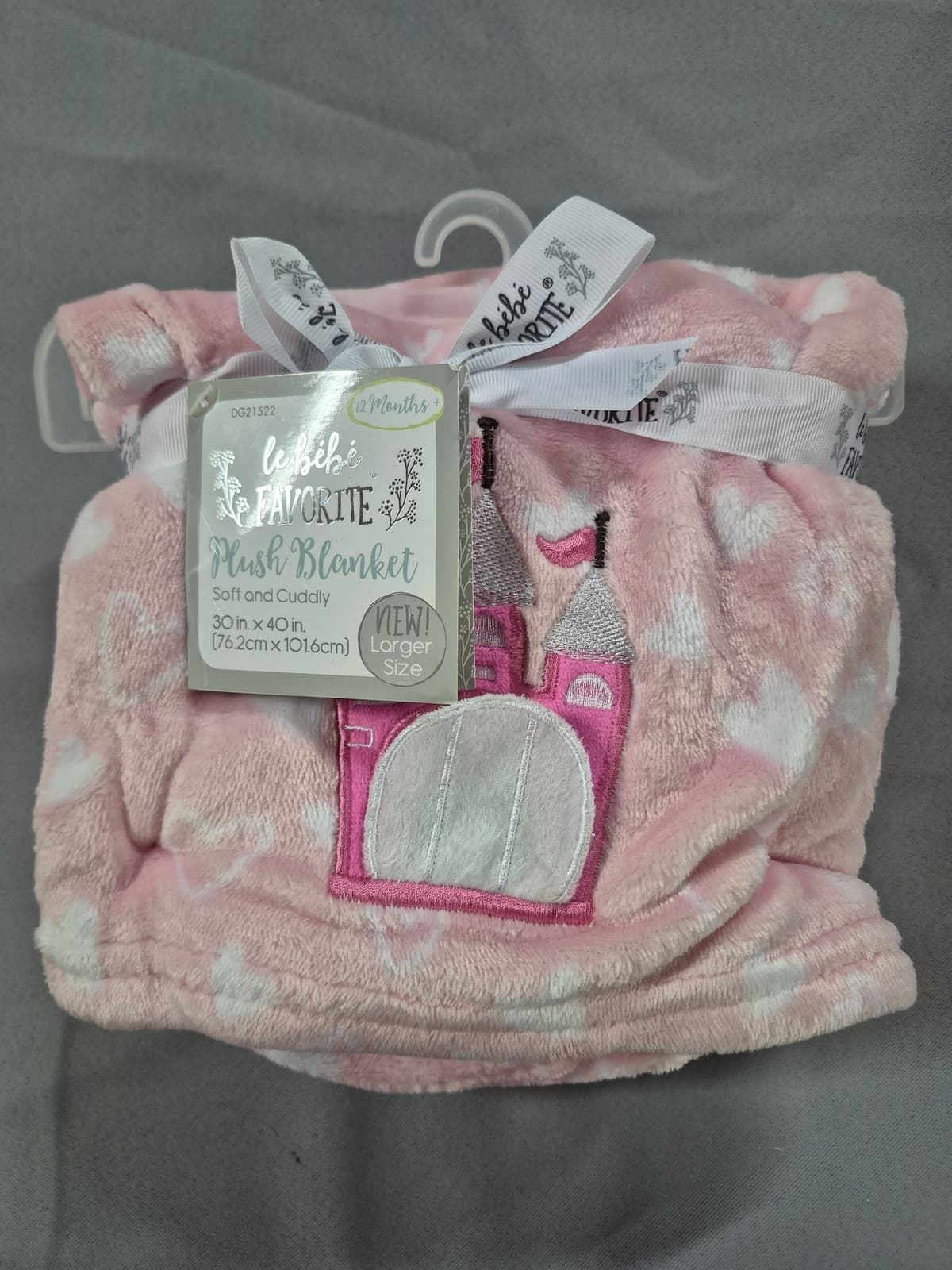 Le Bebe Favorite Plush Blanket 30inx40in