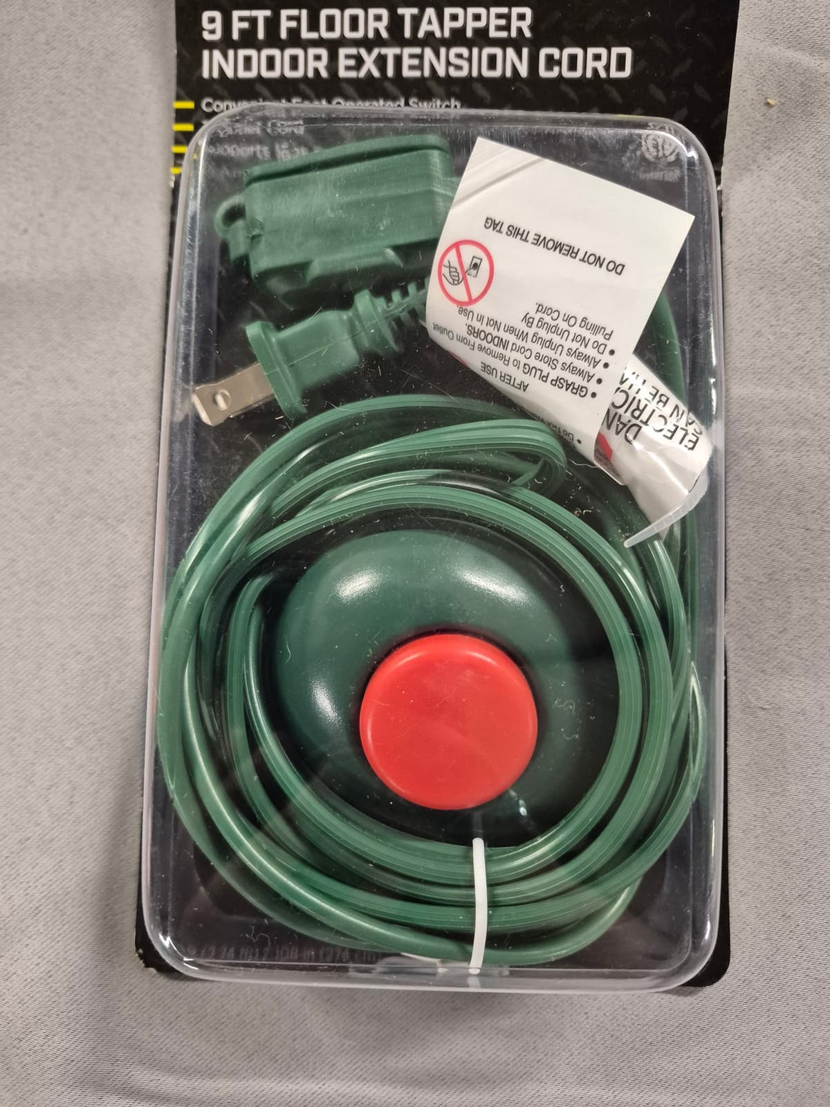 9ft Floor Tapper Extension Cord