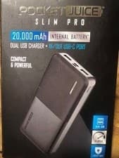 Pocket Juice Slim Pro 20,000 mAh COMPACT POWER