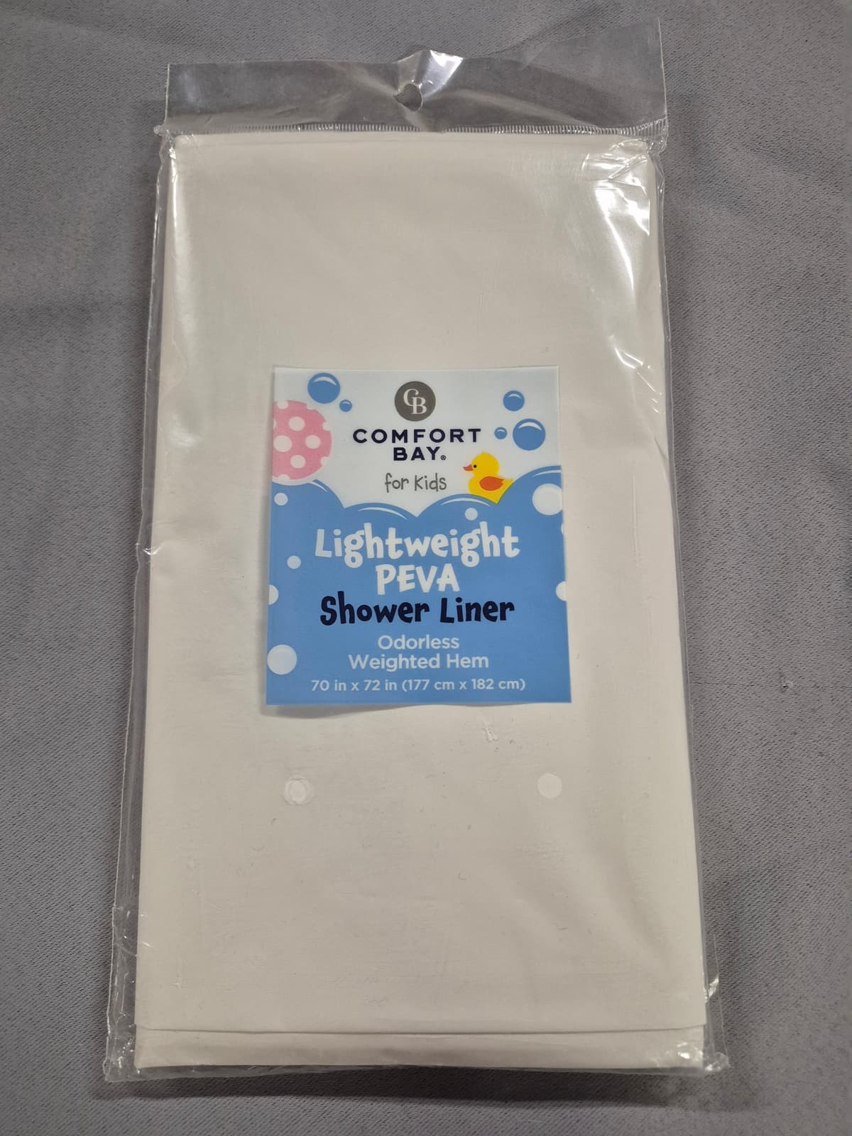 Comfort Bay Lightweight Shower Liner