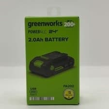 New Greenworks PA200A4 24V 2.0Ah Battery