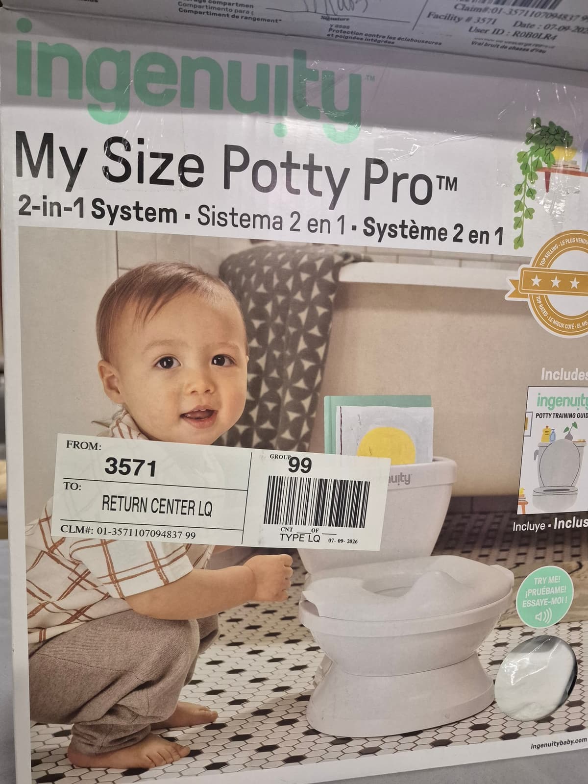 Ingenuity My Size Potty Pro