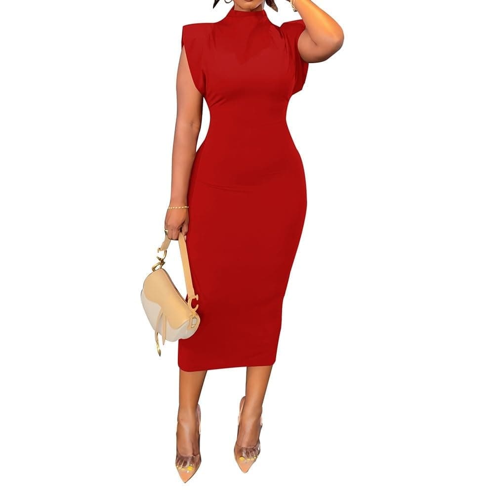 Maxi Dresse Sleeveless High Neck (S)