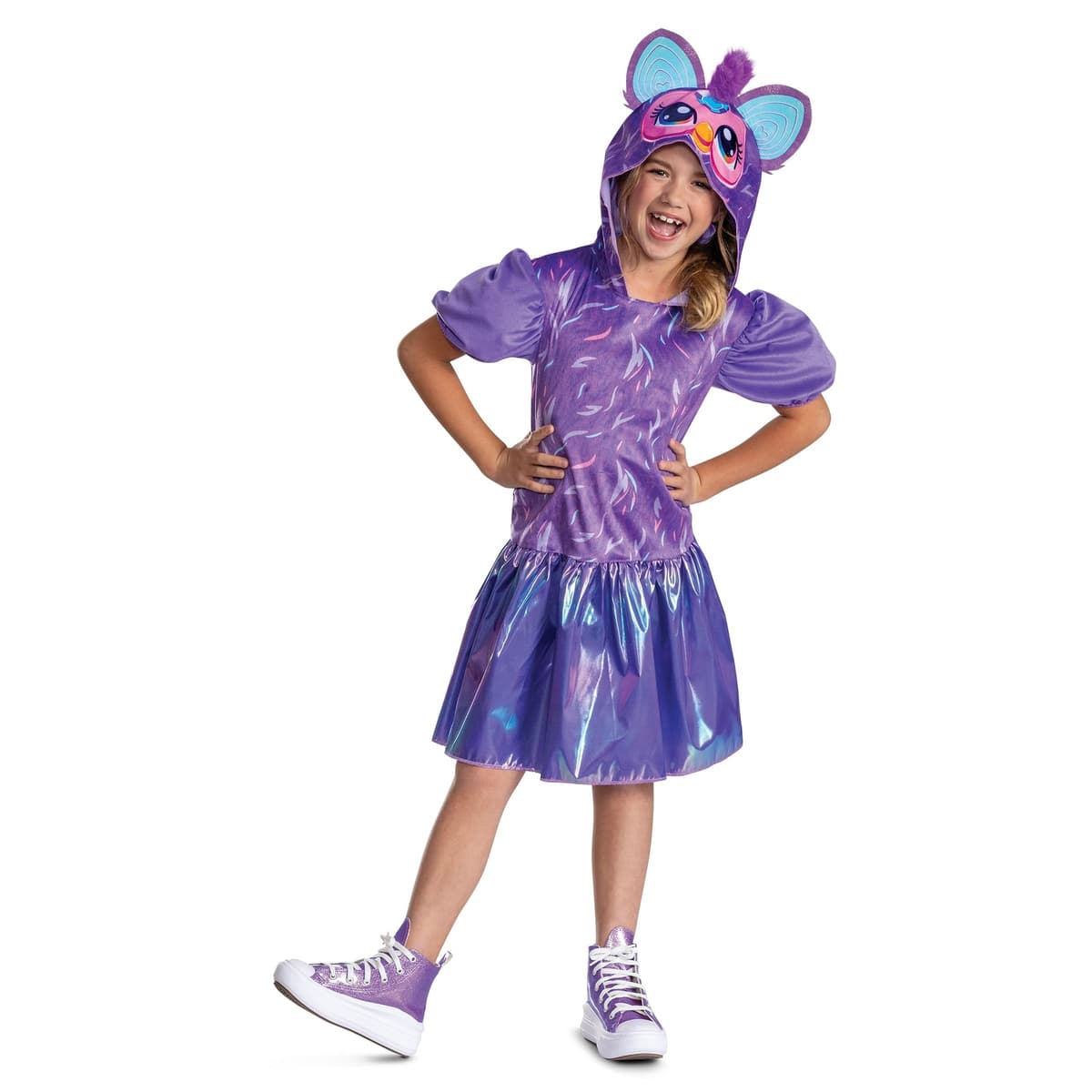 Furby Purple Dress Costume (10-12)