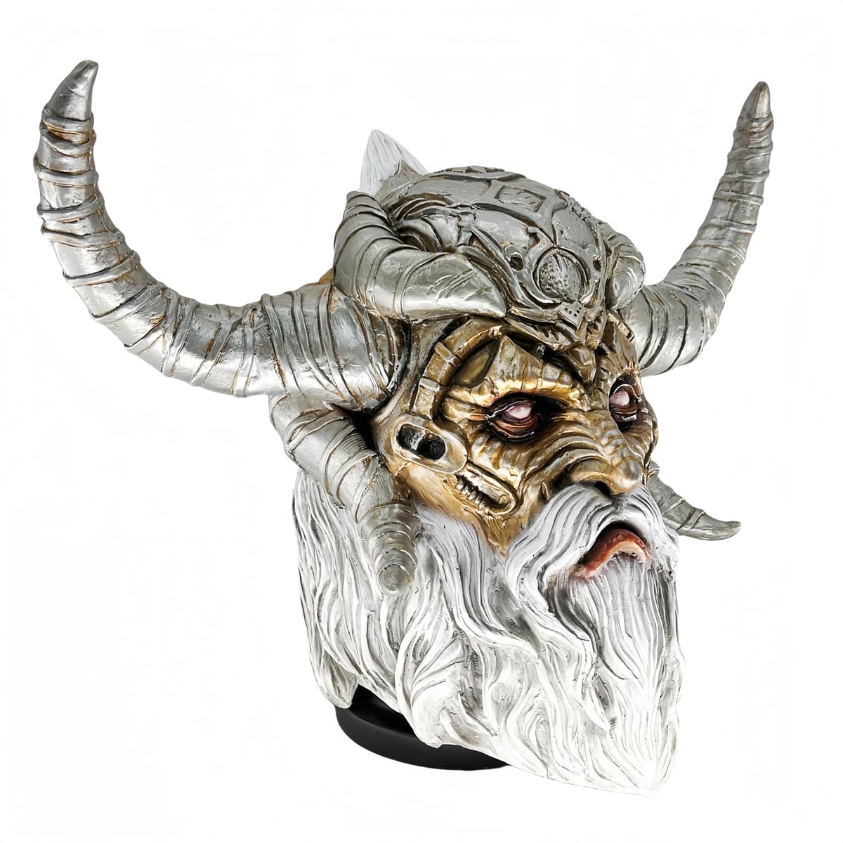 Nordic Mythology Odin Latex Mask - Viking Helmet