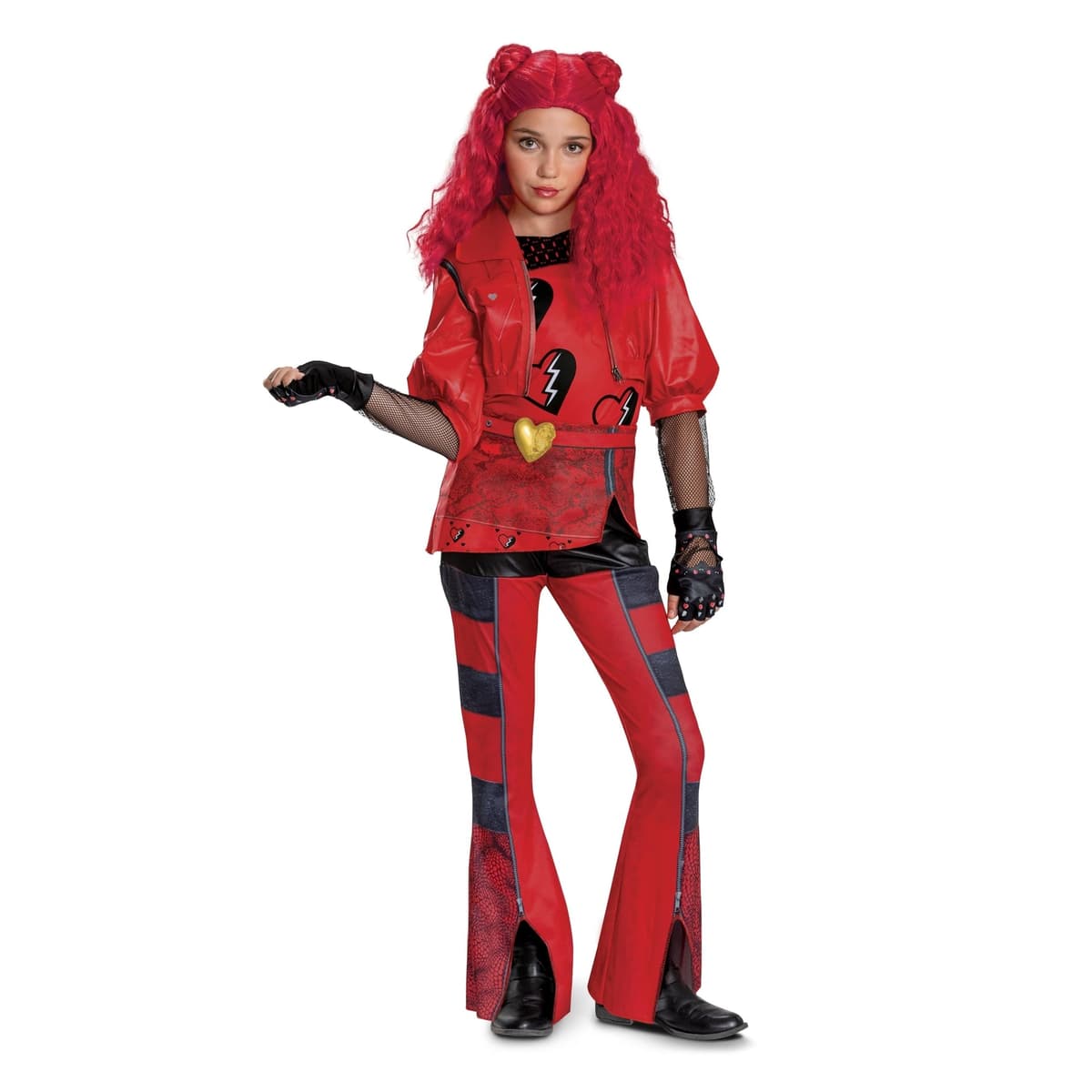 Kids Descendants Red Deluxe Costume, Size (4-6x)