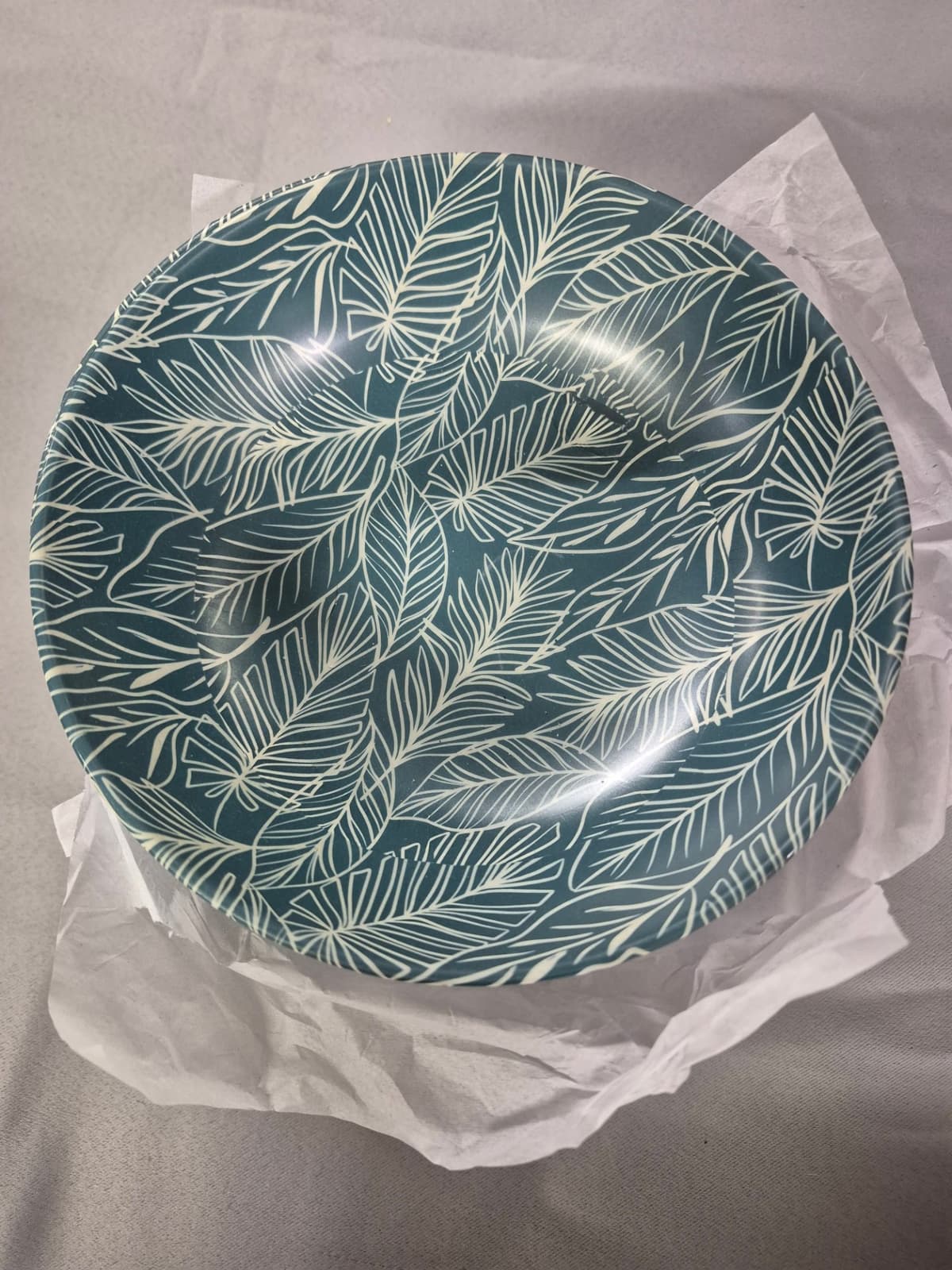 Melamine Floral Salad Bowl Set Of 8