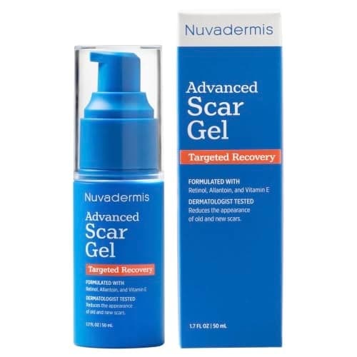 NUVADERMIS Scar Gel - Scar Cream for, 1.7 Fl Oz