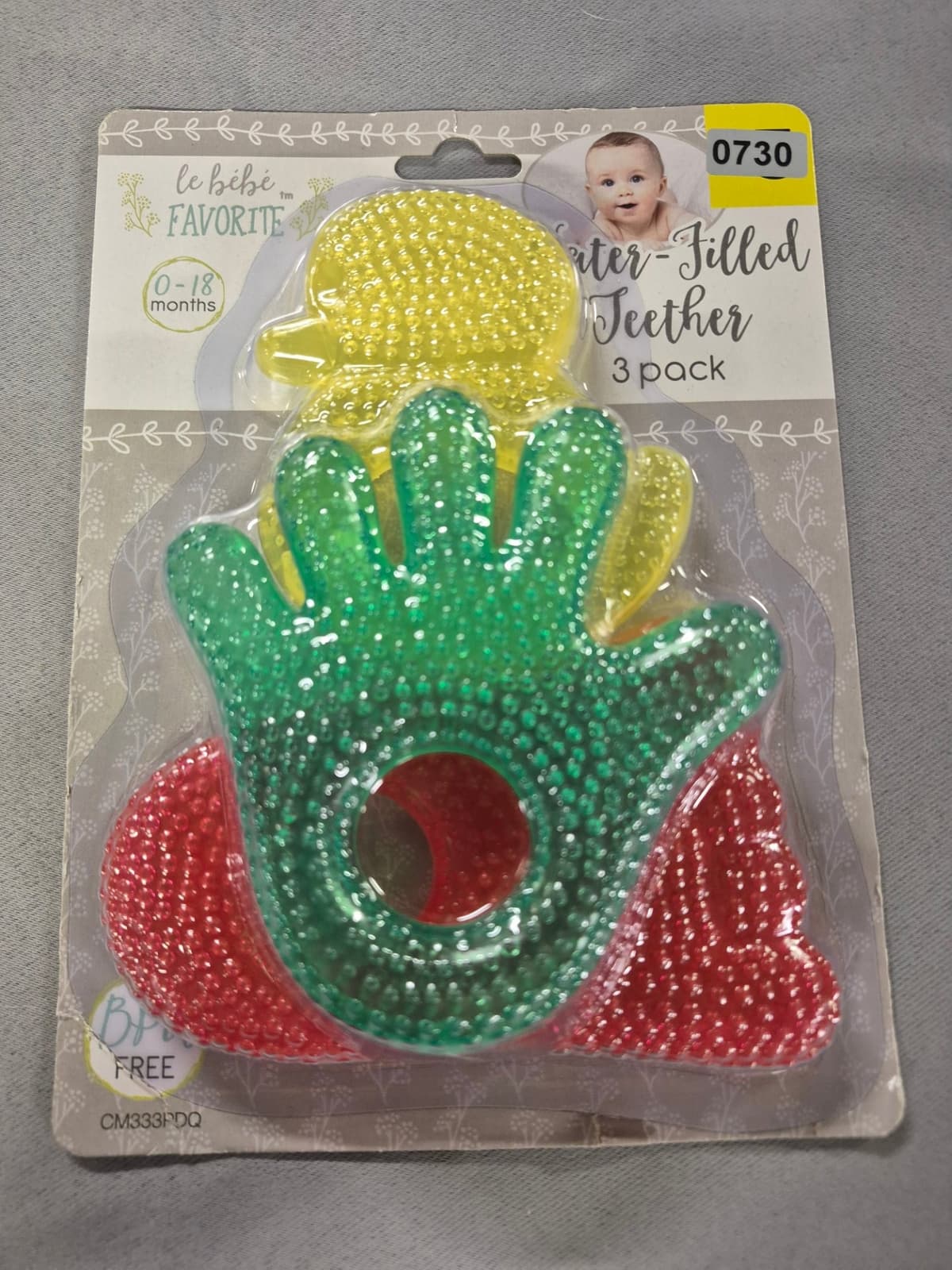 Le Bebe Favorite Water Filled Teether