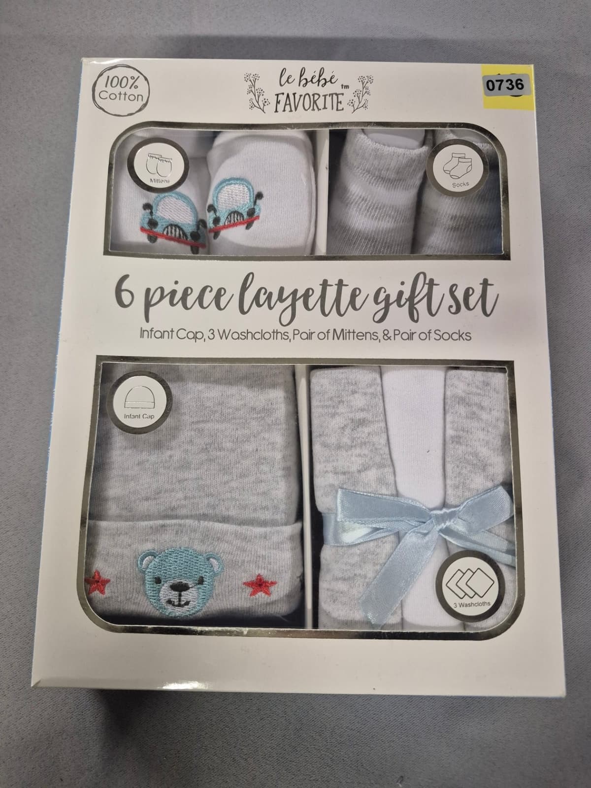Le Bebe Favorite 6pcs Layette Gift Set