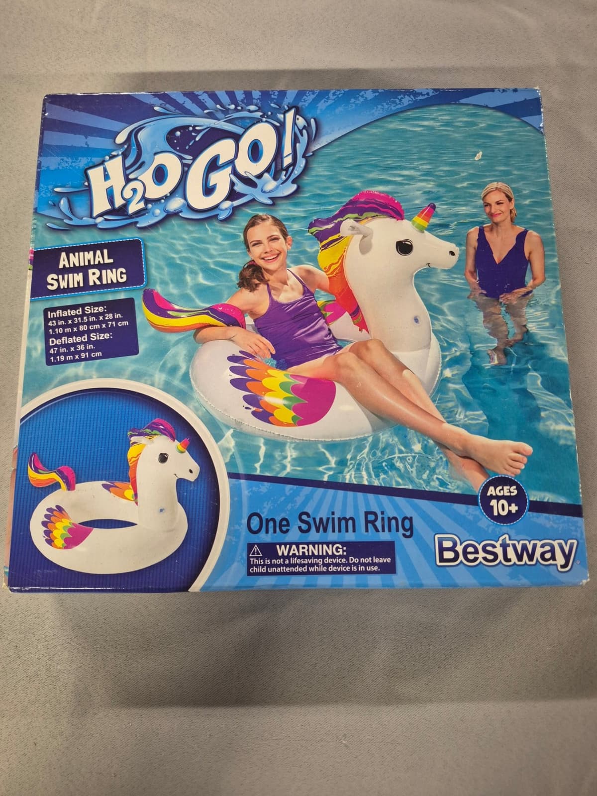 H2O Go Unicorn Swim Ring
