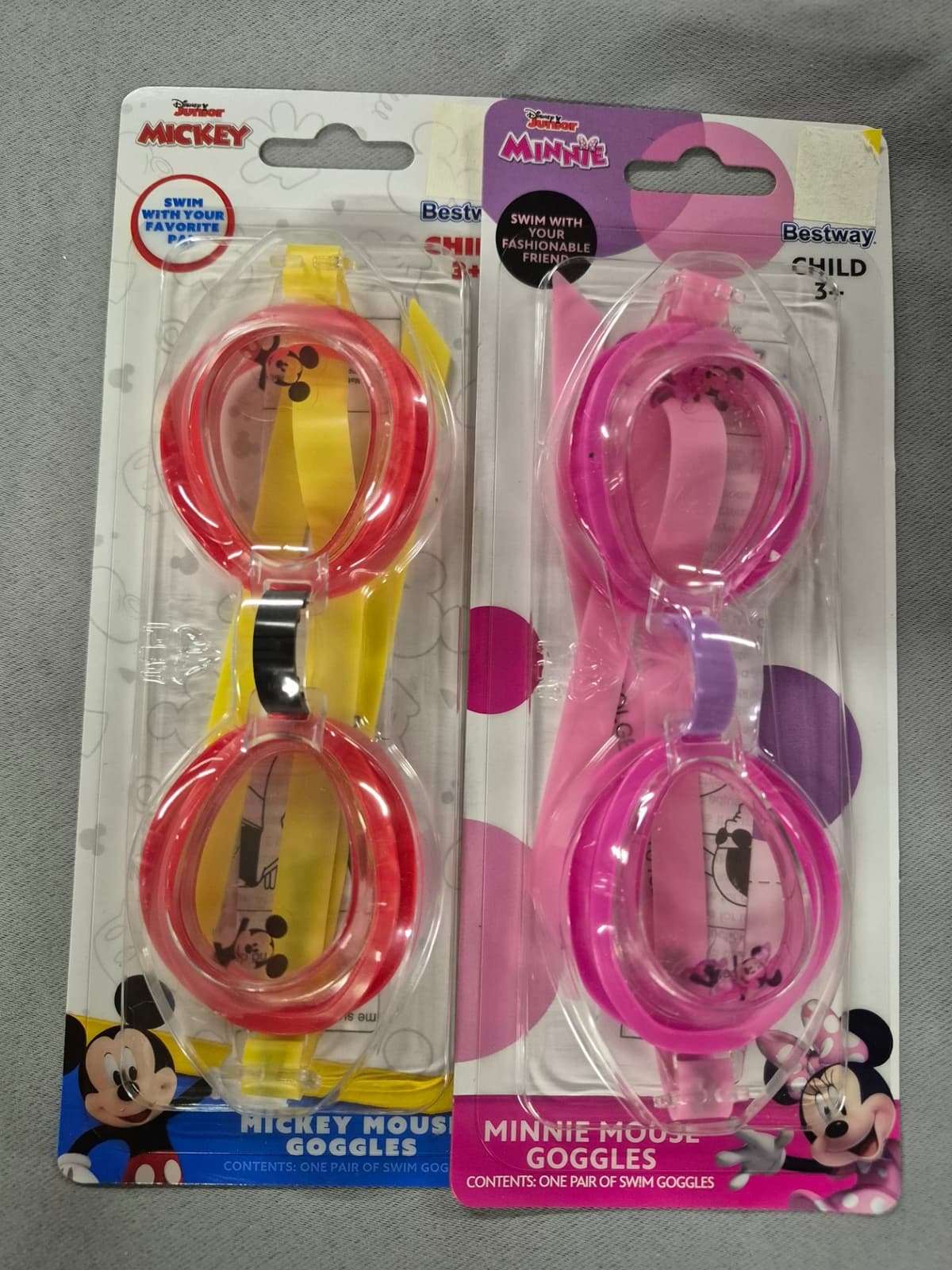 Mickey and Minnie Mouse Goggles