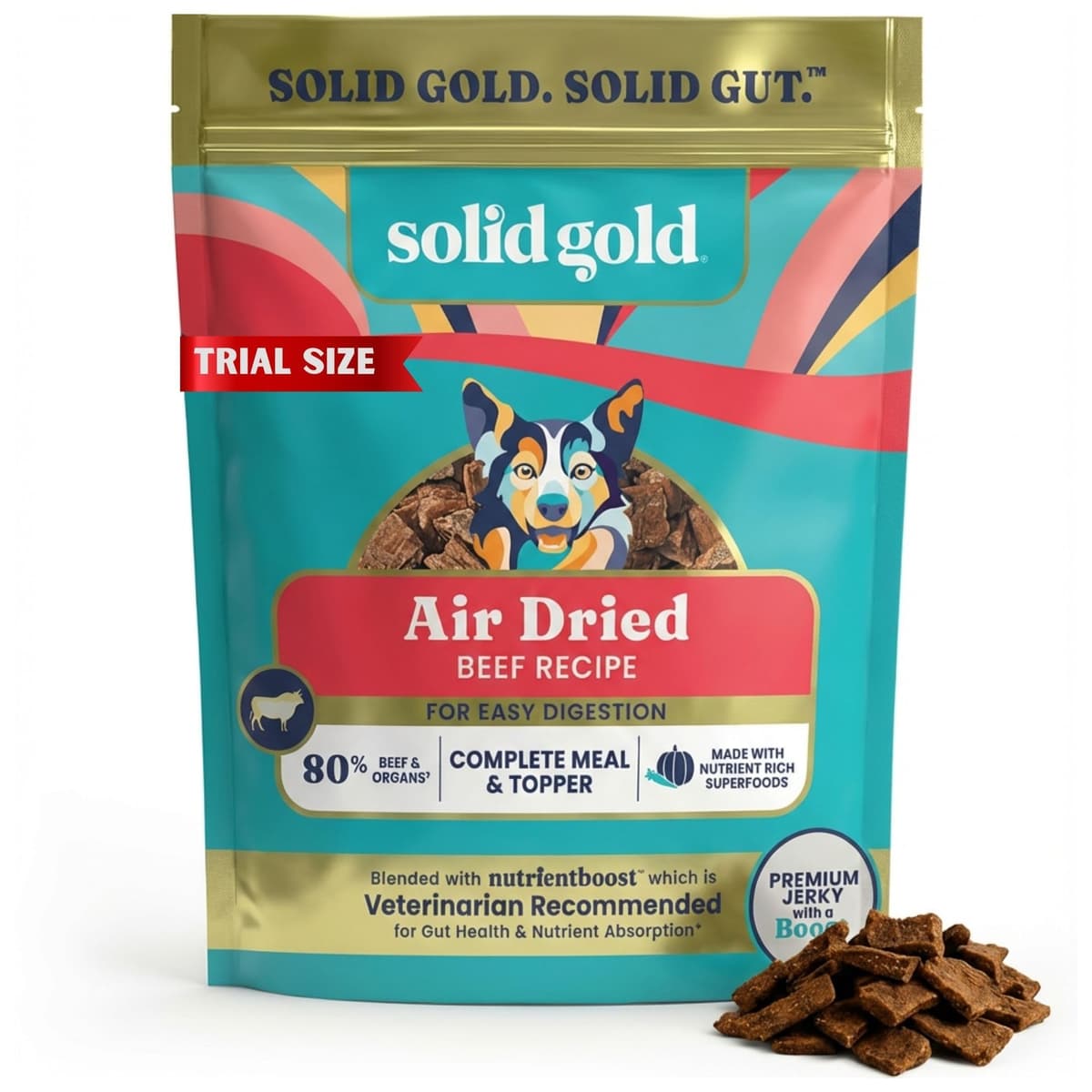 Solid Gold Air Dried Dog Food Toppers for, 4oz