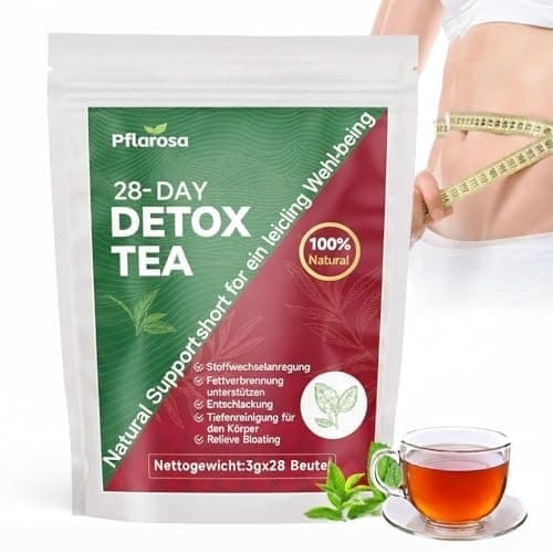 Detox Tea 28 Count, Natural Herbal Tea with
