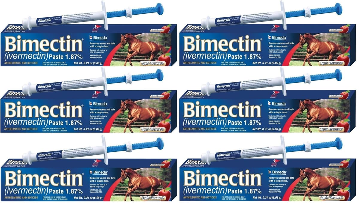 Ivermectin Paste Horse Wormer (1.87 Ivermectin) 6