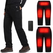 MEXITOP Unisex Heated Pants USB, Size Large