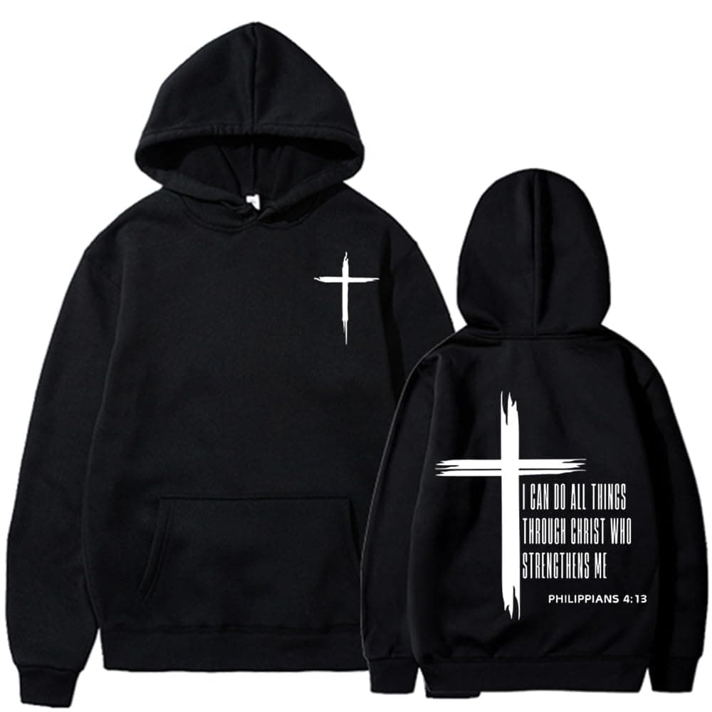 I Can Do All Things Through Christ Hoodie, (S)